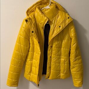 Yellow Puffer Jacket